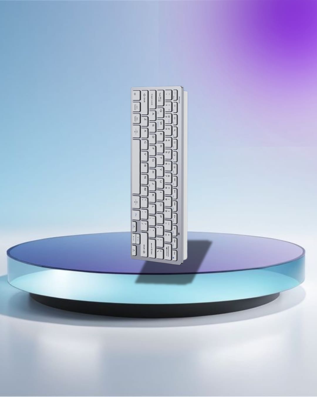 KB11 Mini Design 2.4G And BT Wireless Connected Magic Keyboard For Laptop Computer Tablet