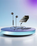 YH49 Aluminum Alloy In-ear Earphone With Remote Control Type-C Interface Wired Headphone