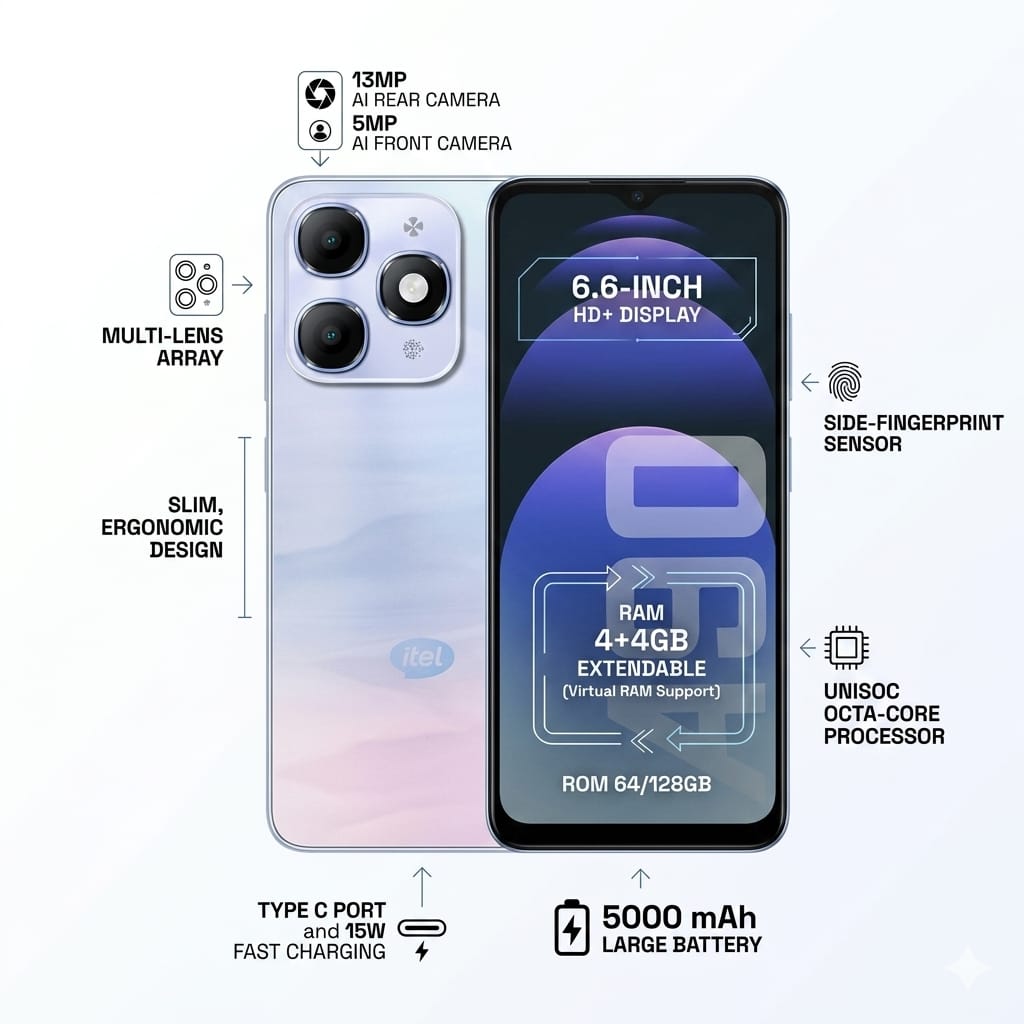 itel A90