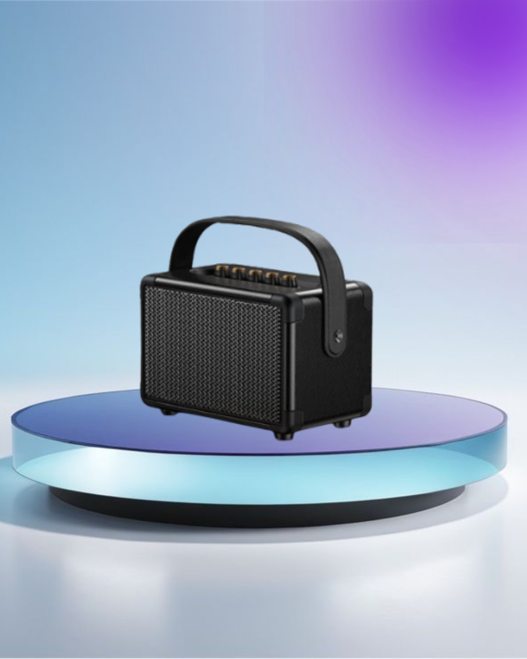 YSW12 High Quality Portable Black Speaker|Wireless Waterproof BT Portable Speaker With Handle