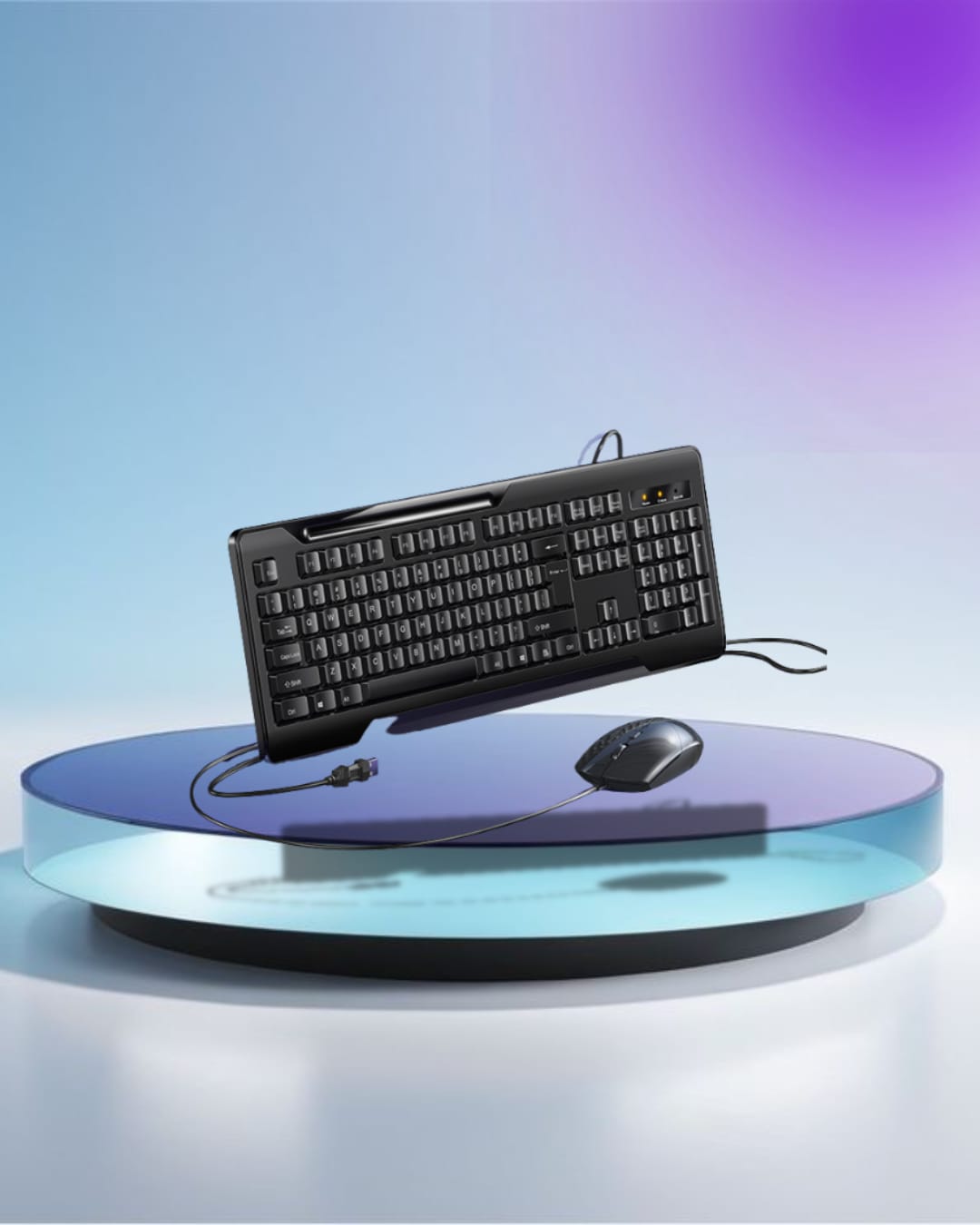 KB14 High Quality Wired cable connection mechanical keyboard and mouse set