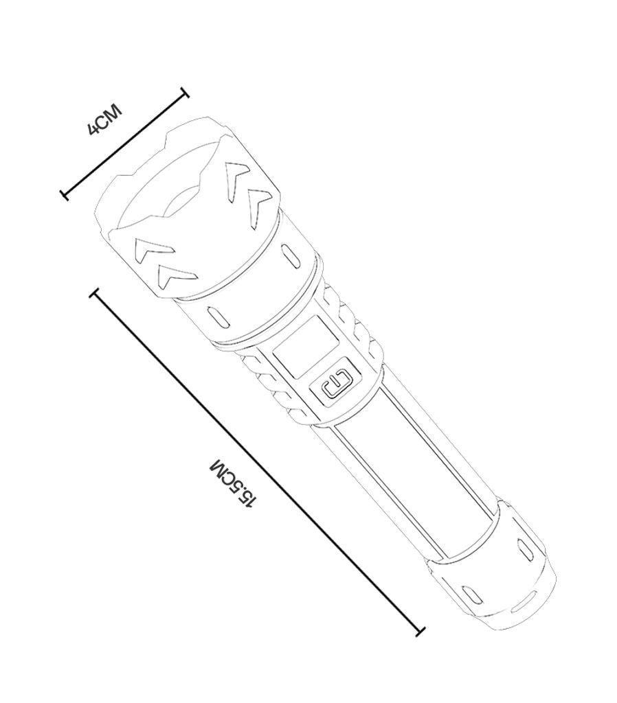 YESIDO TC10 Rechargeable LED