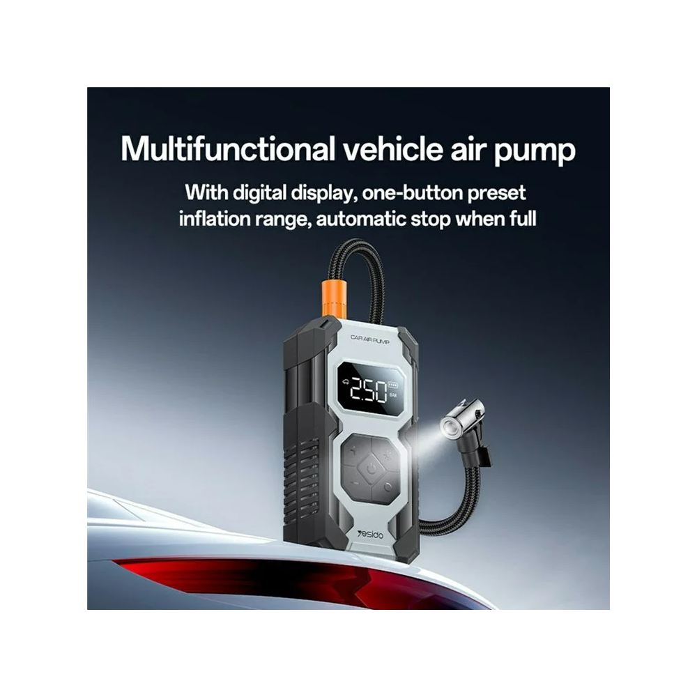 Yesido Tire Inflator Air Pump | VC12