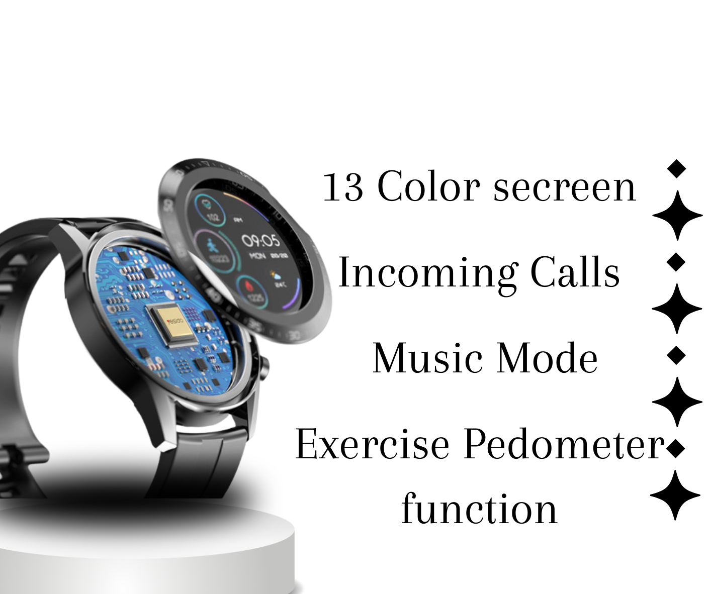 Yesido IO10 ZinC Alloy Smart Watch