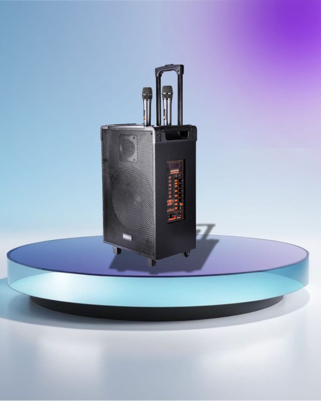 YSW15 BT Speaker|Portable Drawbar Professional Speakers|Lossless Sound Quality Loud Outdoor Speakers