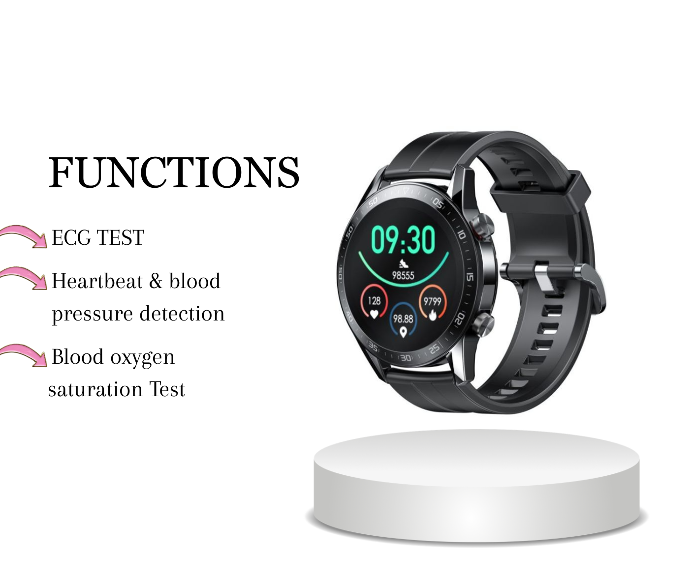 Yesido IO10 ZinC Alloy Smart Watch