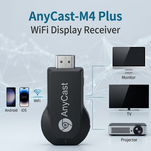AnyCast M4 Plus Wireless WiFi Display Dongle Receiver 1080P HDMI