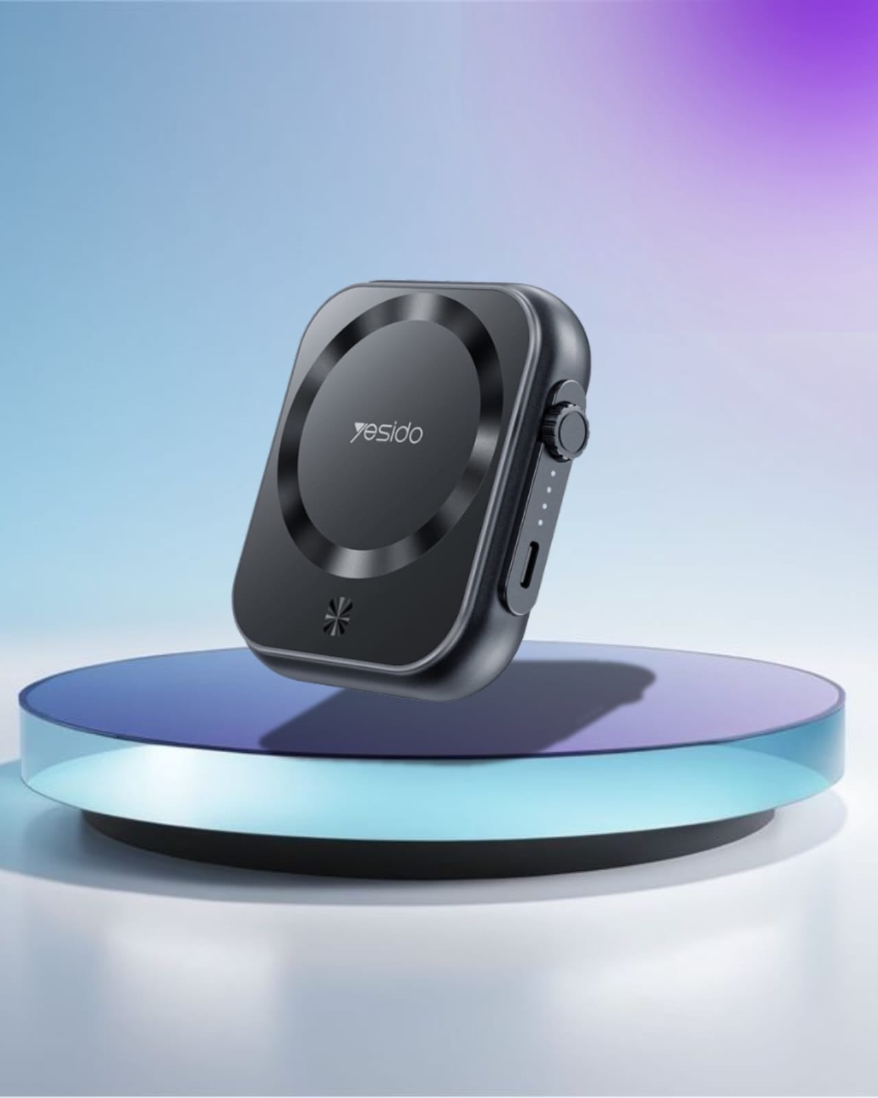 YESIDO YP59 5000mAh Mini Magnetic Wireless Charging Power Bank