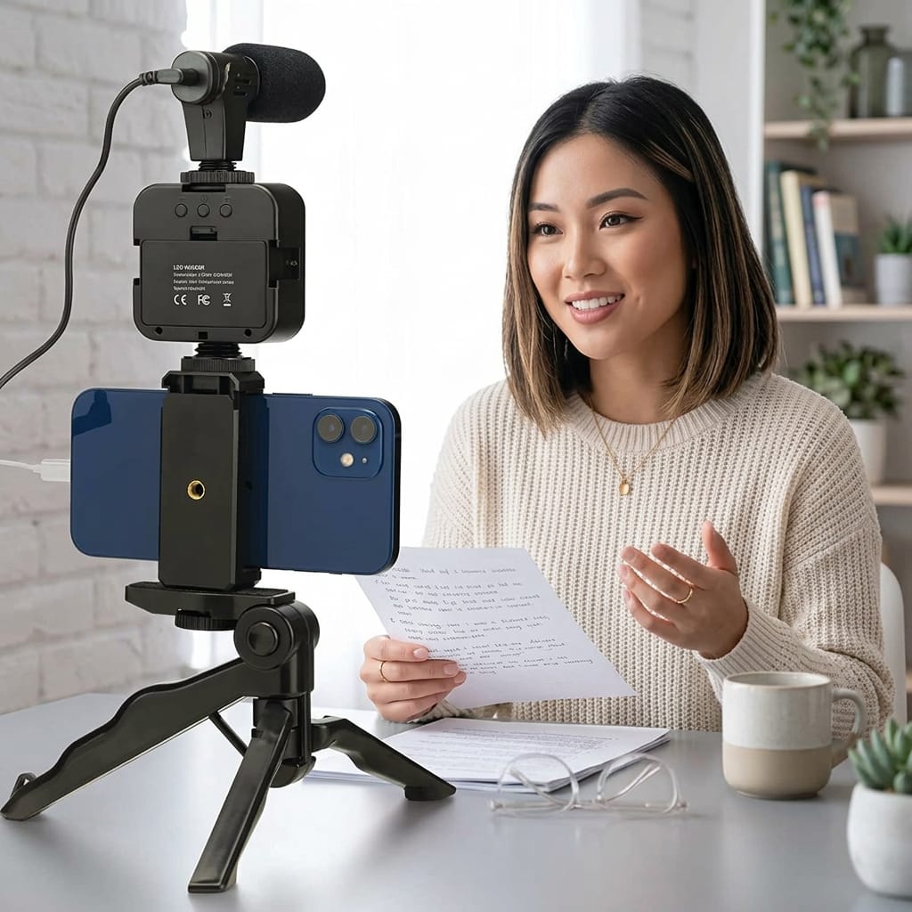 Ay-49u U Shaped Video Making Handheld Stabilizer Kit