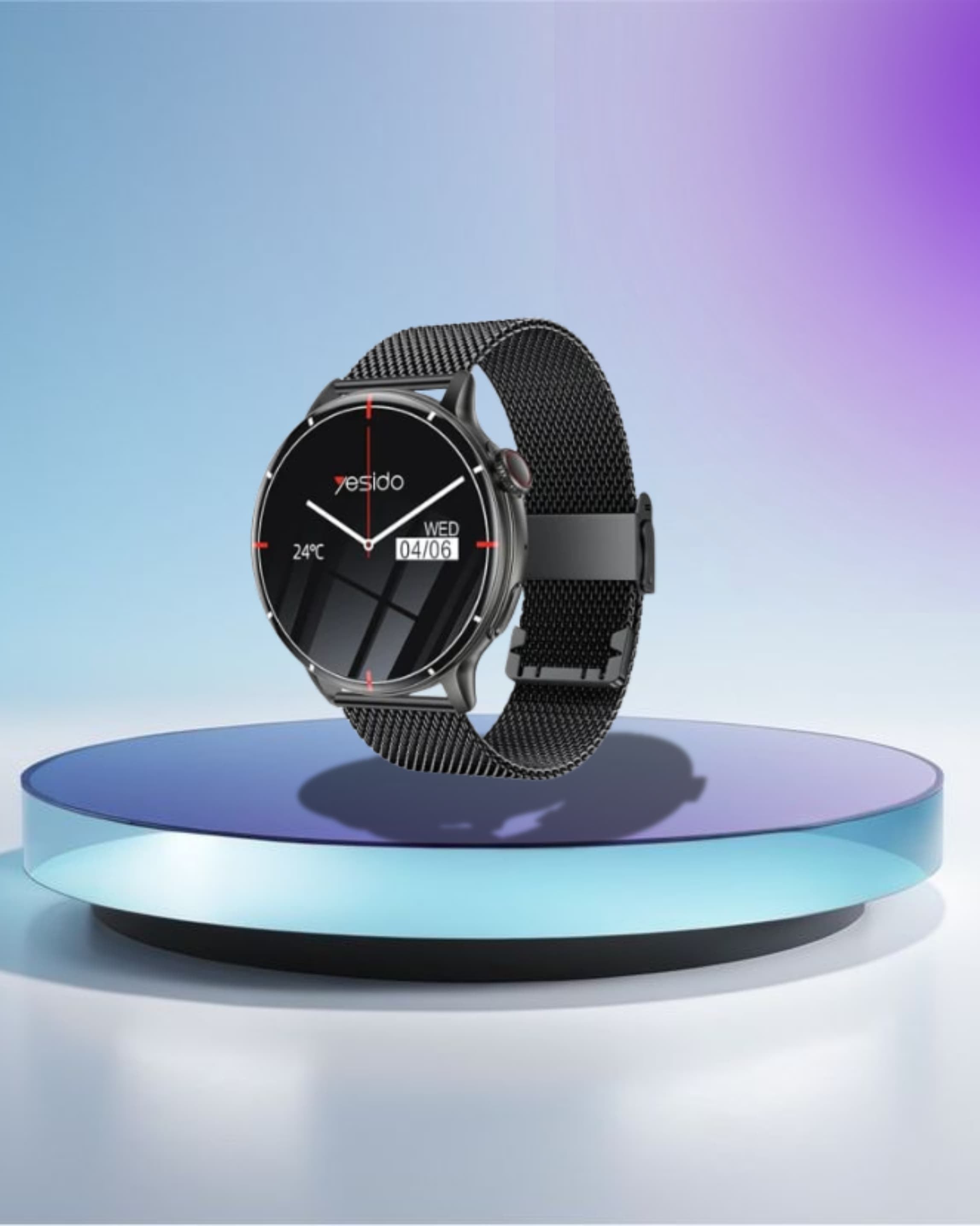 Yesido IO28 Intelligent Health BT Smart Call Watch