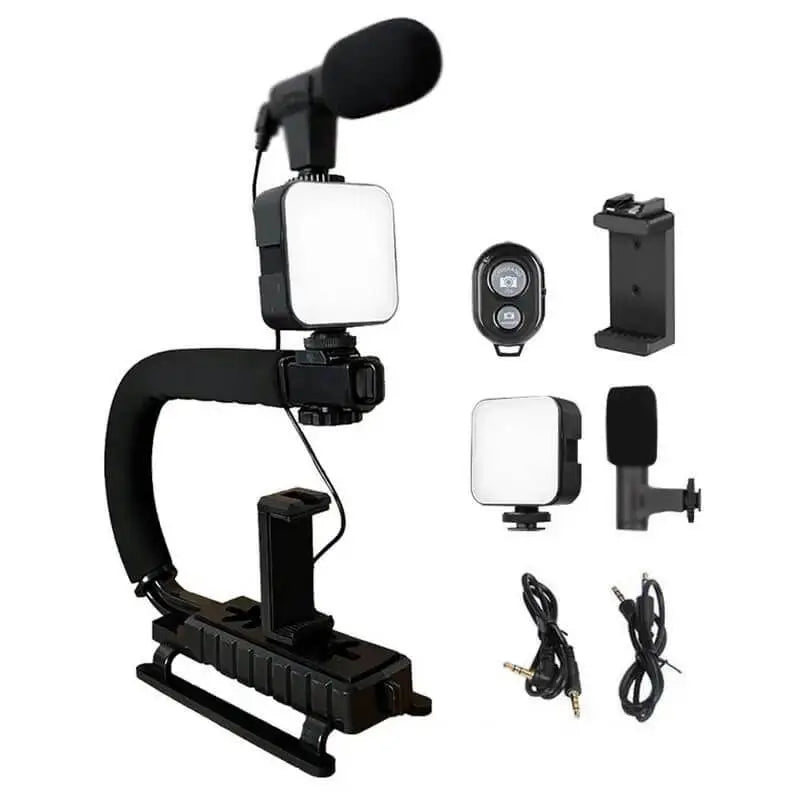 Ay-49u U Shaped Video Making Handheld Stabilizer Kit