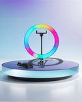 MJ33 RGB Ring Light With Stand And Phone Holder