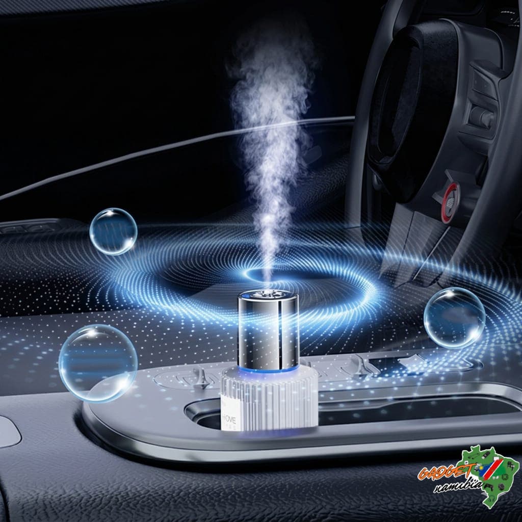YESIDO VC16 Smart Car Fragrance Diffuser Type C Rechargeable 5 Modes Automatic Air Freshener
