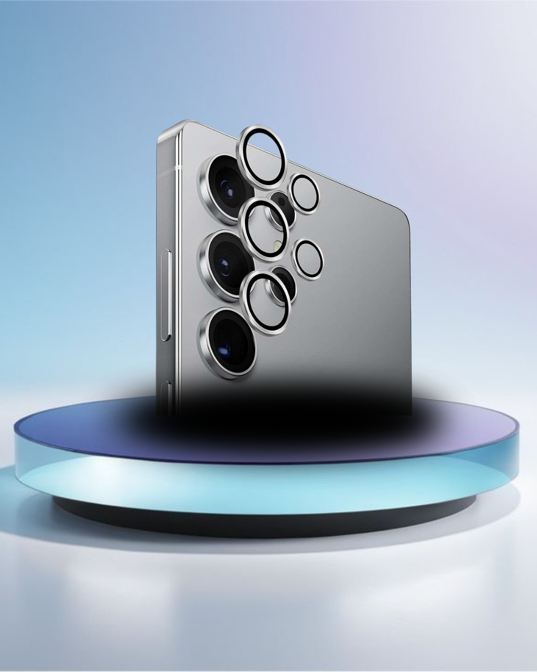 Samsung Galaxy S25 ultra metal camera lens