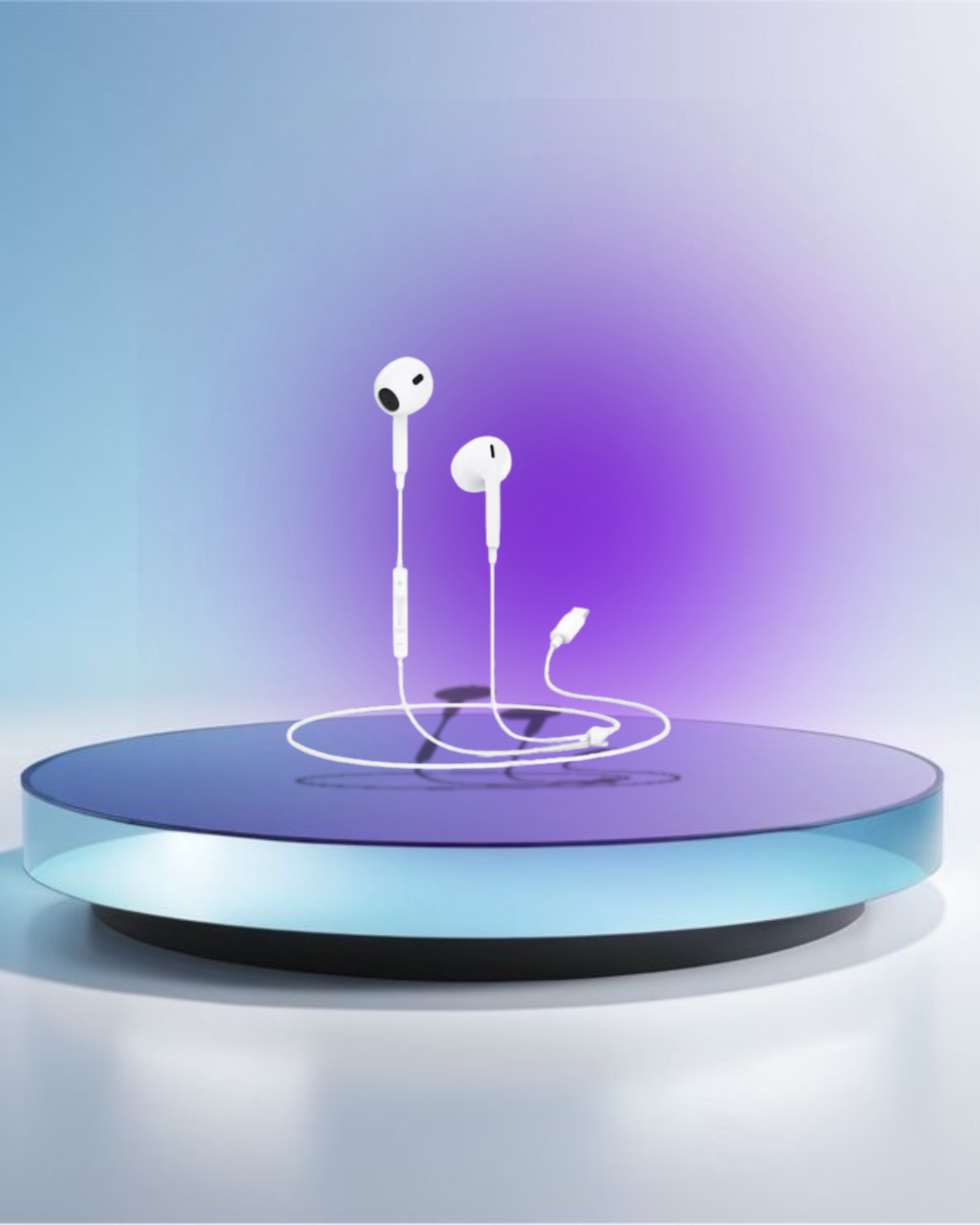 YH38 Type-C plug Wired Earphone