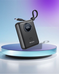 YP64 10000mAh 22.5W Fast Charging Large Capacity Mini Built-in L+C Cable Power Bank