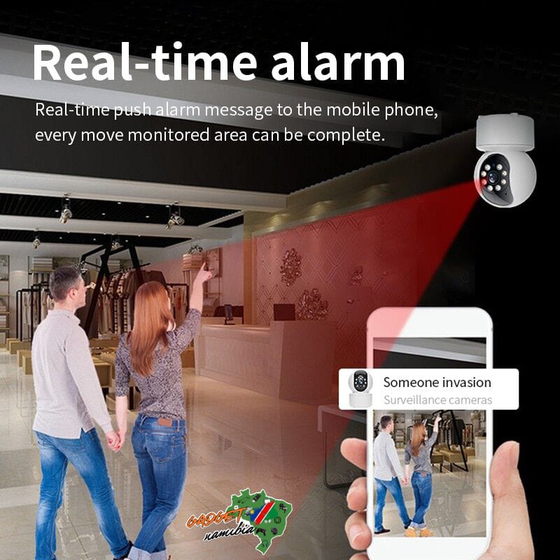 HIGHTTECH Wireless WIFI CCTV IP 2MP CASACOP Application Color Night View Indoor Camera