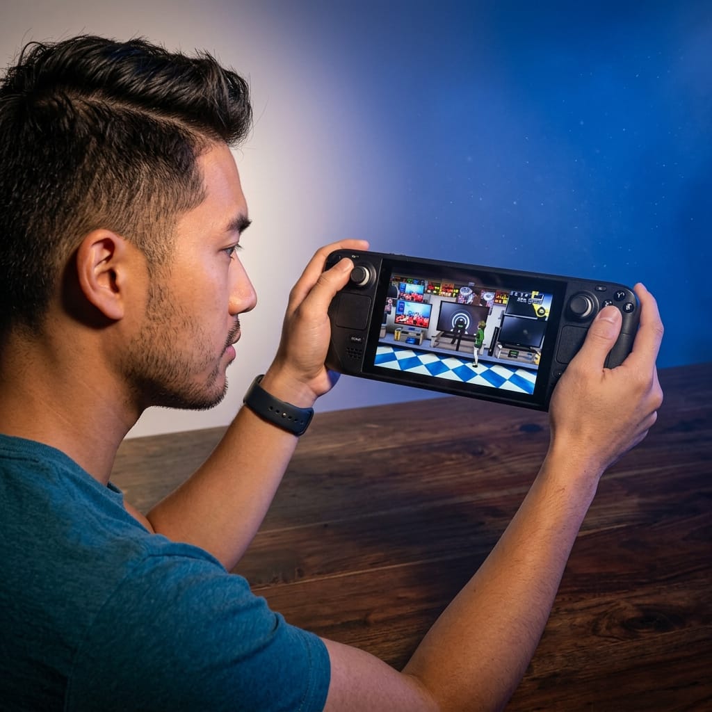 Steam Deck Oled 1tb Handheld Gaming Console