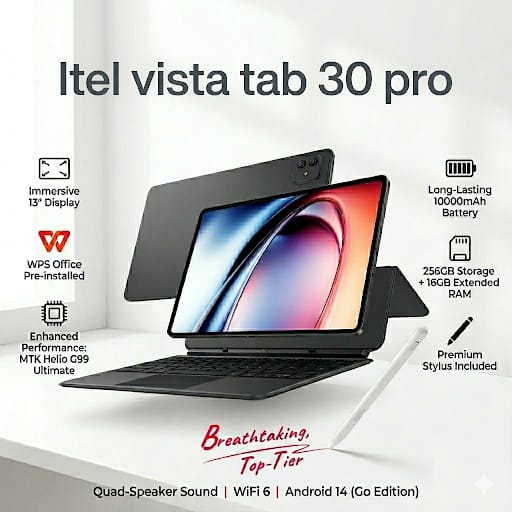 itel VistaTab 30 Pro