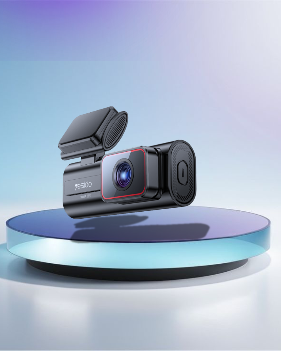 KM21 1K High Clear Camera 145 Degree Range Built-in With 1.47" Screen Front way Car Driving Recorder