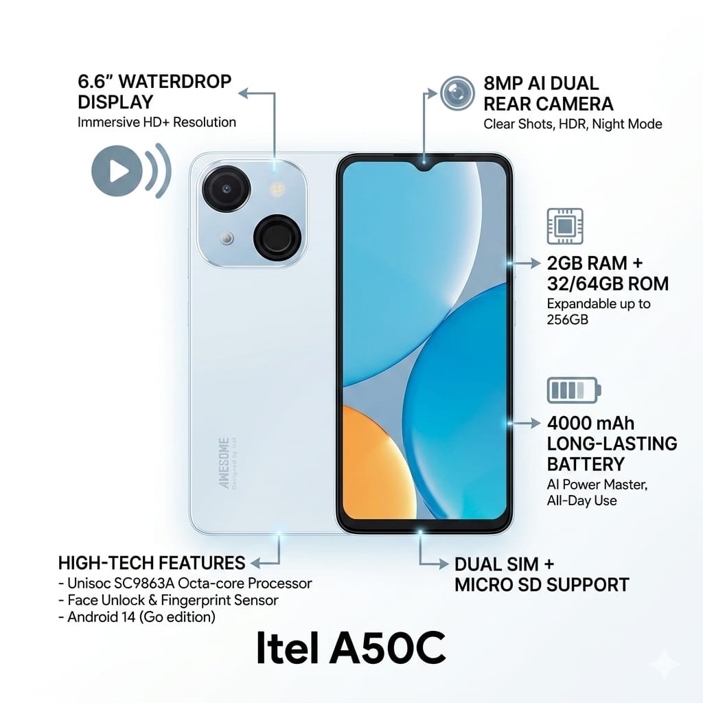 itel A50C